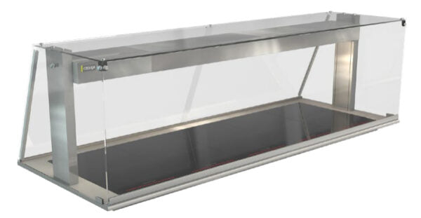 Cossiga LSCM6-FS 6 x 1/1GN Ceramic Heated Glass Buffet Display