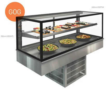 Cossiga GOGRF12 Refrigerated Food Display