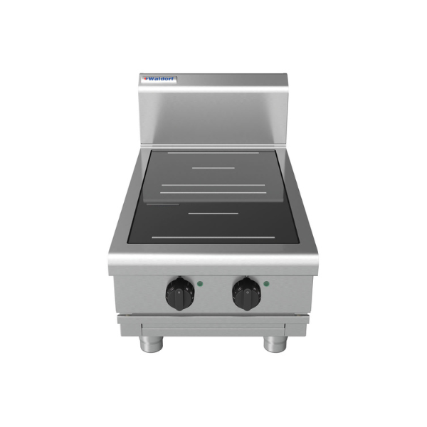 Waldorf 8200 Series IN8200R3-B 450mm Two Round Induction Benchtop Cooktop