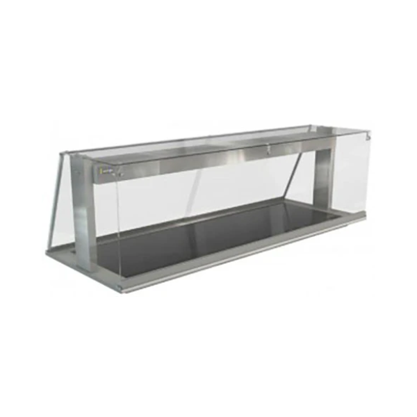 Cossiga LSCM5-FS 5 x 1/1GN Ceramic Heated Glass Buffet Display